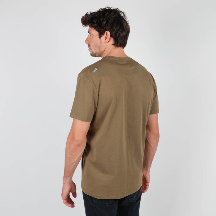 Oxbow Crew neck short sleeves straight cut cotton tee-shirt. Q2TALAI
