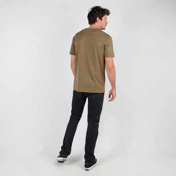 Oxbow Crew neck short sleeves straight cut cotton tee-shirt. Q2TALAI