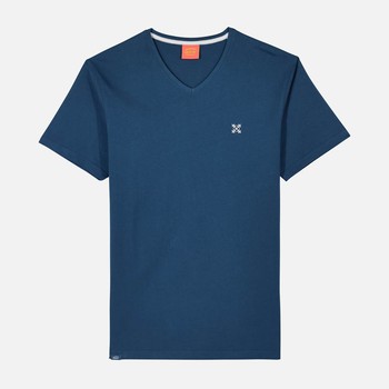Oxbow Long sleeves V-neck straight cut cotton tee-shirt. Q2TIVE