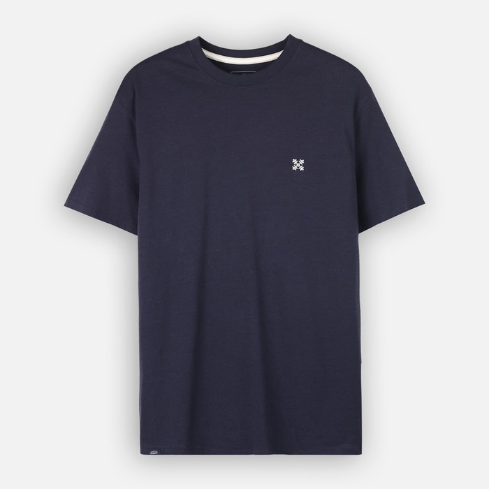 Oxbow Cotton crew neck short sleeves straight fit tee-shirt. P0TEBAZ