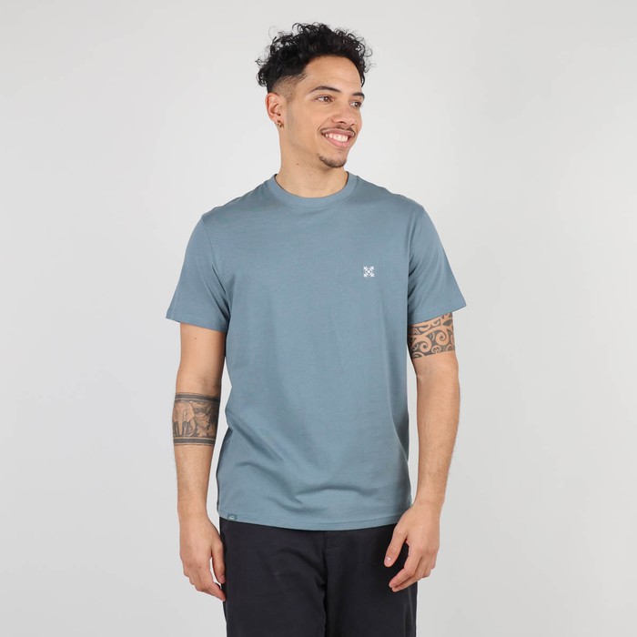 Oxbow Crew neck short sleeves straight cut cotton tee-shirt. Q2TEBAZ