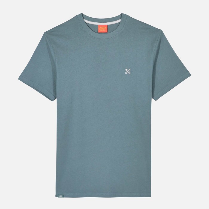 Oxbow Crew neck short sleeves straight cut cotton tee-shirt. Q2TEBAZ
