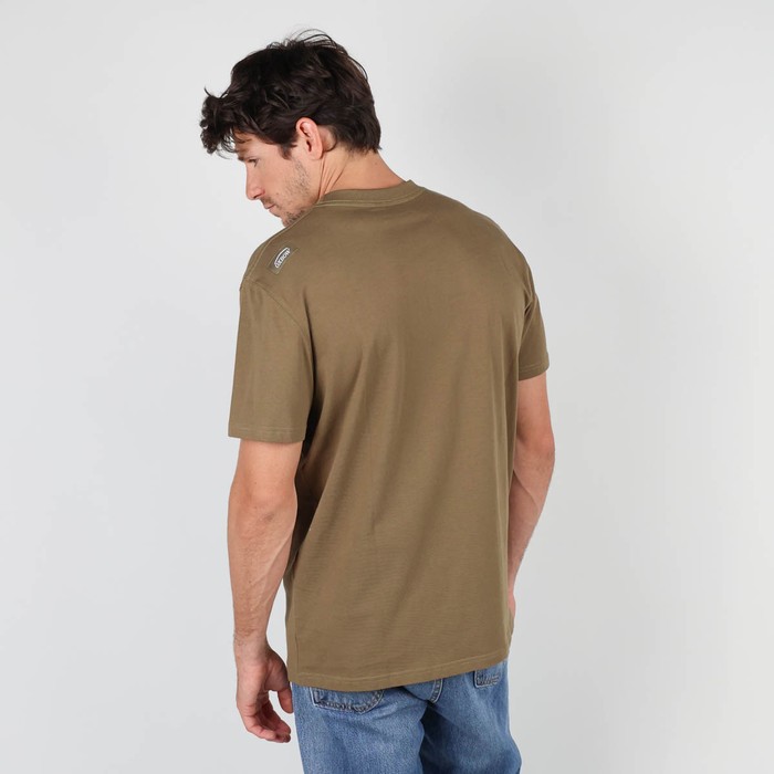 Oxbow Crew neck short sleeves straight cut cotton tee-shirt. Q2TEBAZ