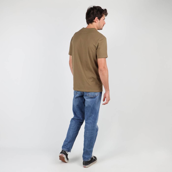 Oxbow Crew neck short sleeves straight cut cotton tee-shirt. Q2TEBAZ