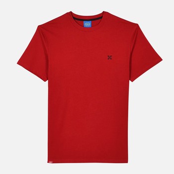 Oxbow Crew neck short sleeves straight cut cotton tee-shirt. Q2TEBAZ