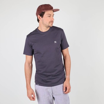 Oxbow Crew neck short sleeves straight cut cotton tee-shirt. Q2TEBAZ