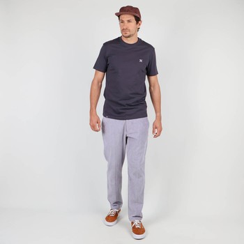 Oxbow Crew neck short sleeves straight cut cotton tee-shirt. Q2TEBAZ