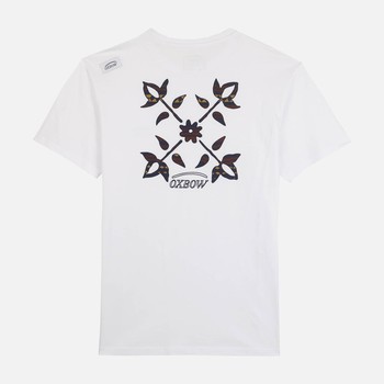 Oxbow Crew neck short sleeves straight cut cotton tee-shirt. Q2TAGTAN