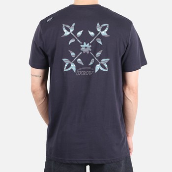 Oxbow Crew neck short sleeves straight cut cotton tee-shirt. Q2TAGTAN