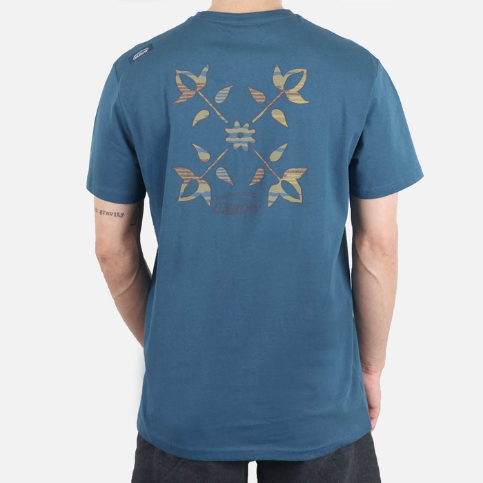 Oxbow Crew neck short sleeves straight cut cotton tee-shirt. Q2TAGTAN