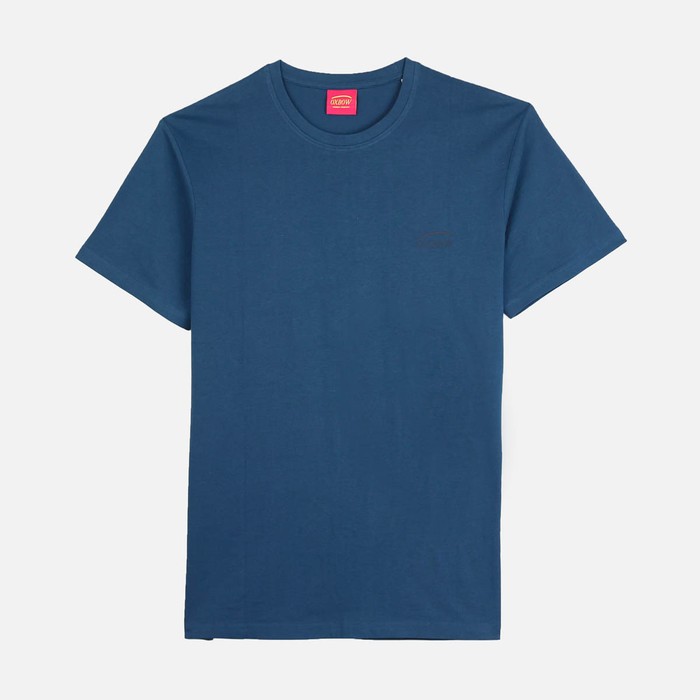 Oxbow Crew neck short sleeves straight cut cotton tee-shirt. Q2TAGTAN