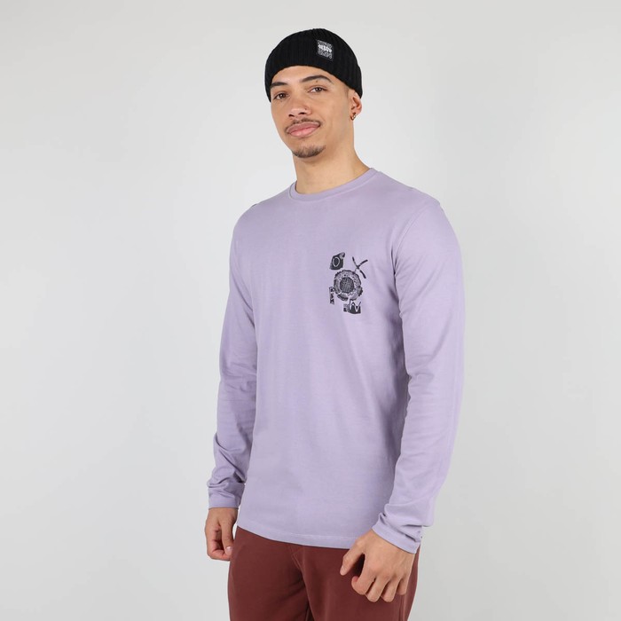 Oxbow Long sleeves crew neck straight cut organic cotton tee-shirt. Q2TAHOE