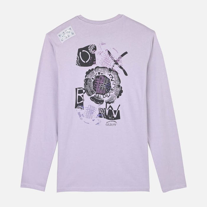 Oxbow Long sleeves crew neck straight cut organic cotton tee-shirt. Q2TAHOE