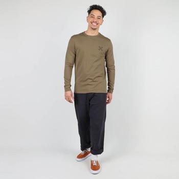 Oxbow Long sleeves crew neck straight cut organic cotton tee-shirt. Q2TORMIK