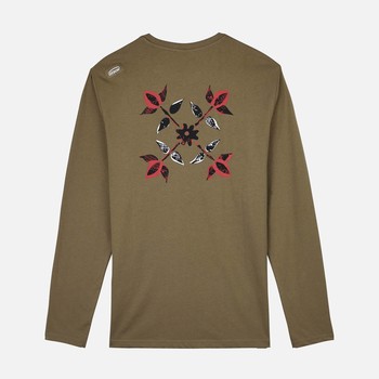 Oxbow Long sleeves crew neck straight cut organic cotton tee-shirt. Q2TORMIK