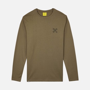 Oxbow Long sleeves crew neck straight cut organic cotton tee-shirt. Q2TORMIK