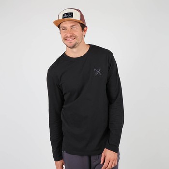 Oxbow Long sleeves crew neck straight cut organic cotton tee-shirt. Q2TORMIK