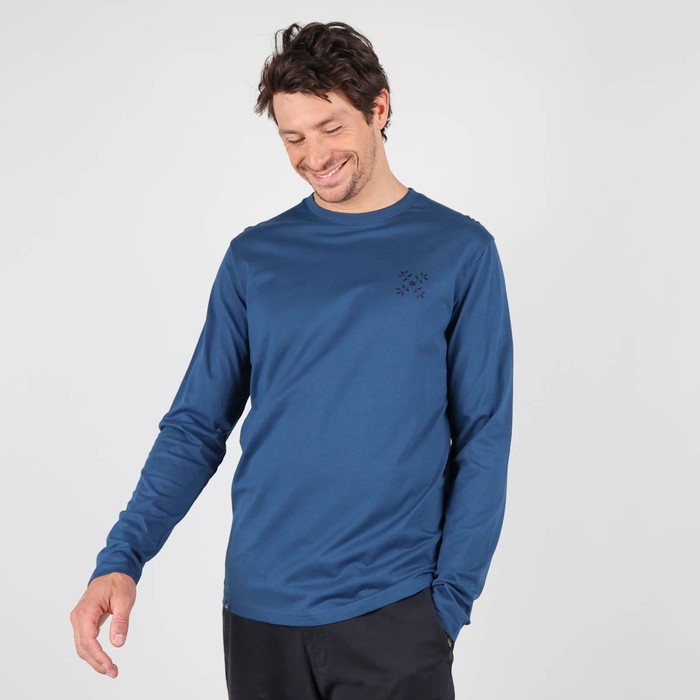 Oxbow Long sleeves crew neck straight cut organic cotton tee-shirt. Q2TORMIK