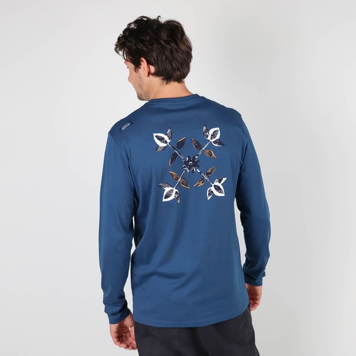 Oxbow Long sleeves crew neck straight cut organic cotton tee-shirt. Q2TORMIK