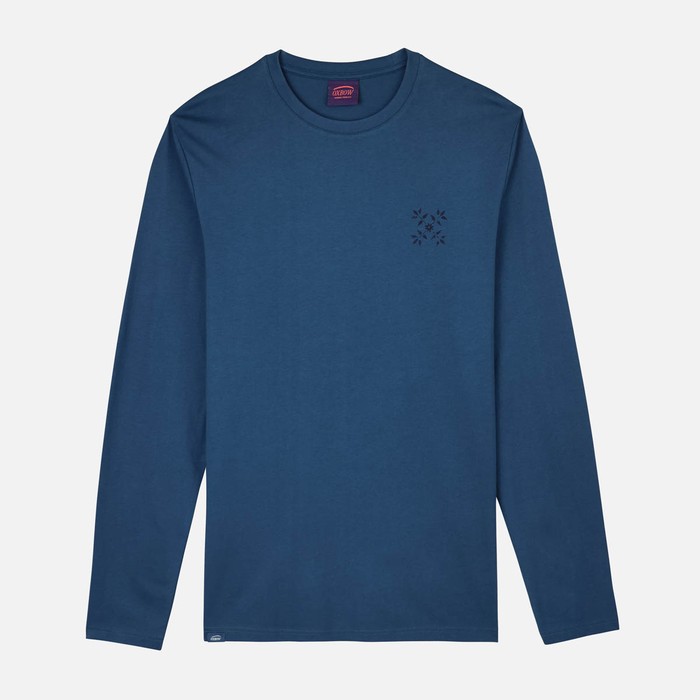 Oxbow Long sleeves crew neck straight cut organic cotton tee-shirt. Q2TORMIK