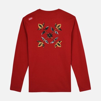 Oxbow Long sleeves crew neck straight cut organic cotton tee-shirt. Q2TORMIK