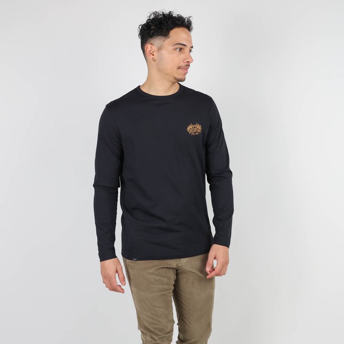 Oxbow Long sleeves crew neck straight cut organic cotton tee-shirt. Q2TWING