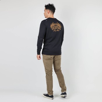 Oxbow Long sleeves crew neck straight cut organic cotton tee-shirt. Q2TWING