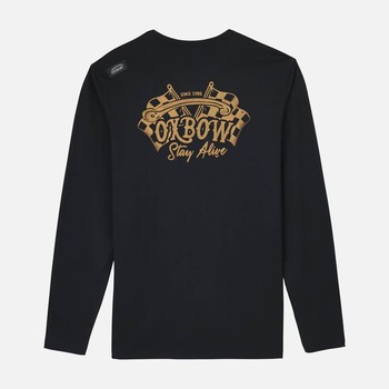 Oxbow Long sleeves crew neck straight cut organic cotton tee-shirt. Q2TWING