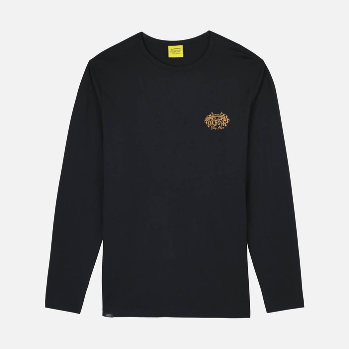 Oxbow Long sleeves crew neck straight cut organic cotton tee-shirt. Q2TWING