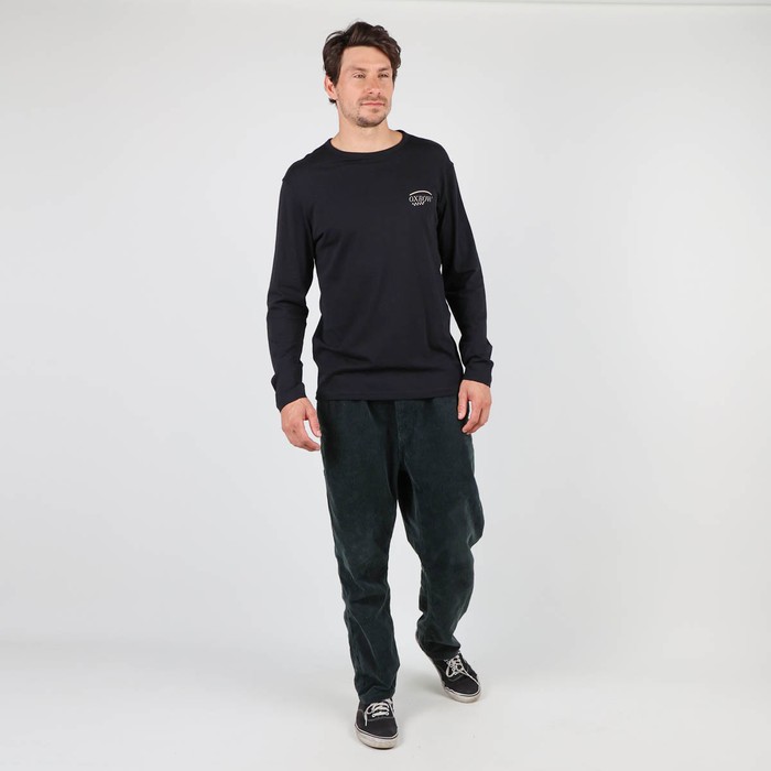 Oxbow Long sleeves crew neck straight cut cotton tee-shirt. Q2TAXTION