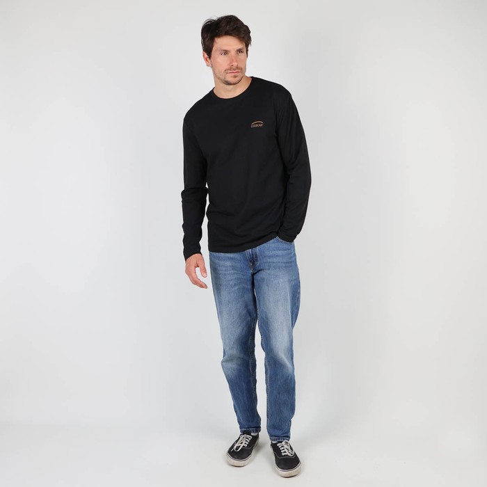 Oxbow Long sleeves crew neck straight cut cotton tee-shirt. Q2TEKOVA