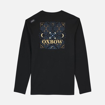 Oxbow Long sleeves crew neck straight cut cotton tee-shirt. Q2TEKOVA