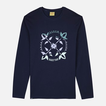 Oxbow Long sleeves crew neck straight cut cotton tee-shirt. Q2TWAINE