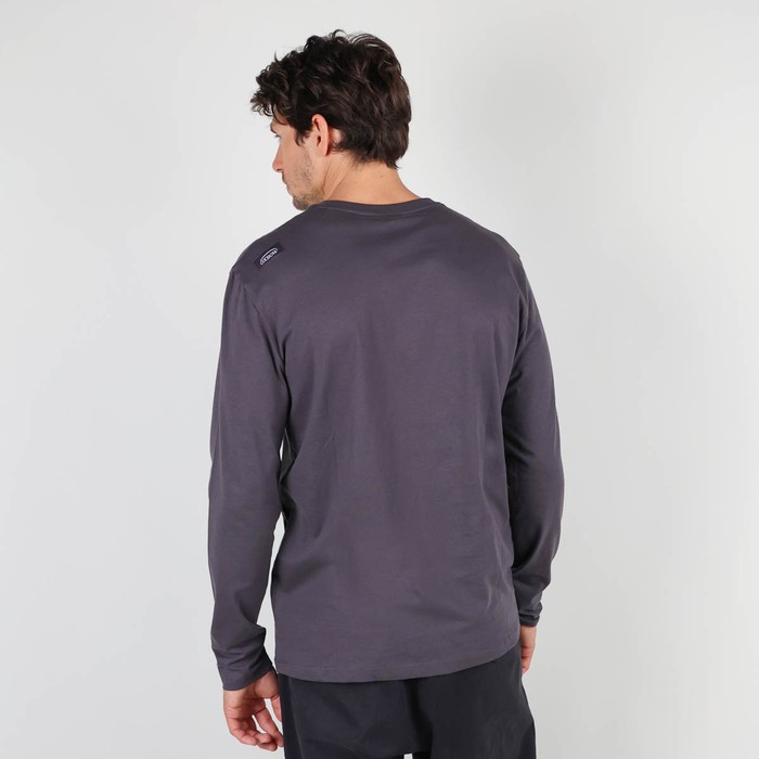 Oxbow Long sleeves crew neck straight cut cotton tee-shirt. Q2TWAINE
