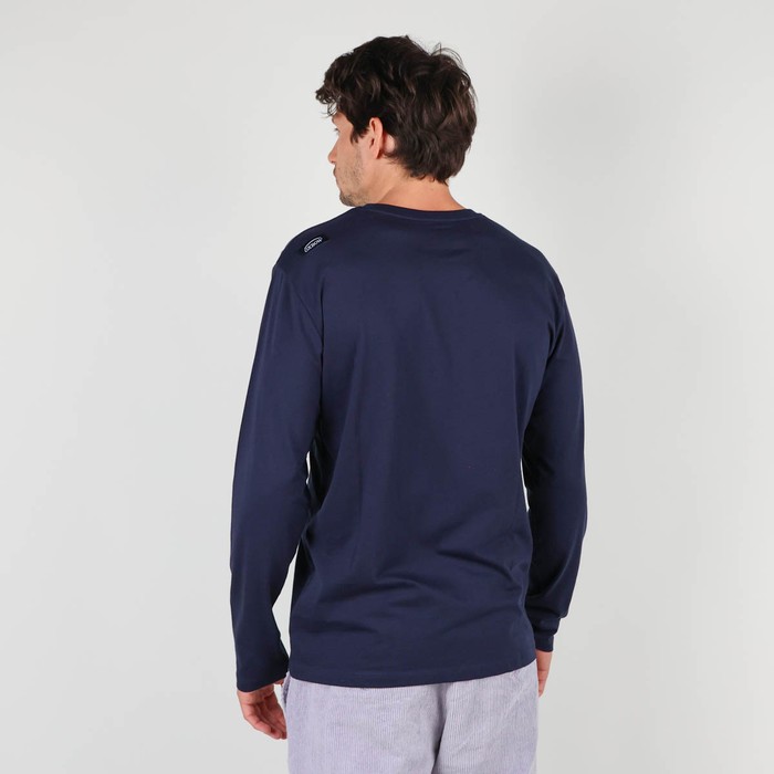 Oxbow Long sleeves crew neck straight cut cotton tee-shirt. Q2TRISPIK
