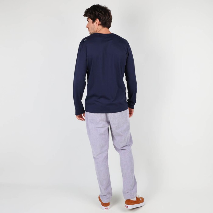 Oxbow Long sleeves crew neck straight cut cotton tee-shirt. Q2TRISPIK