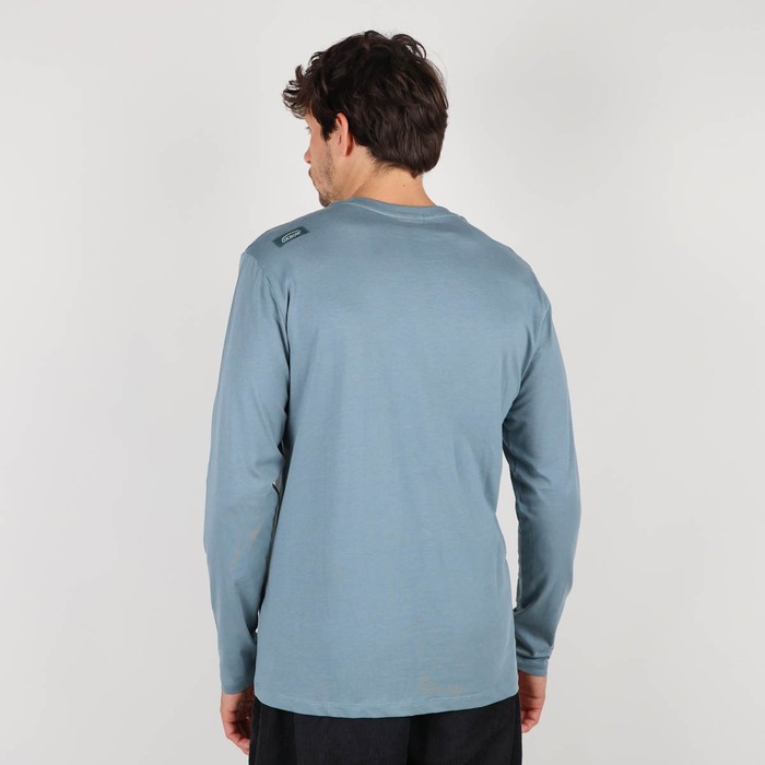 Oxbow Long sleeves crew neck straight cut cotton tee-shirt. Q2TRISPIK