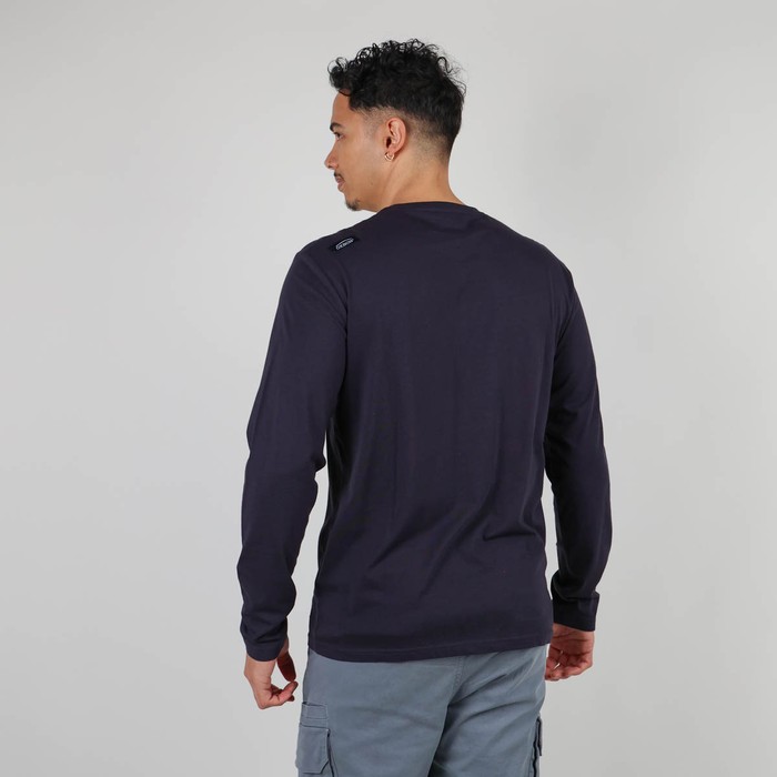 Oxbow Long sleeves crew neck straight cut cotton tee-shirt. Q2TIAGO