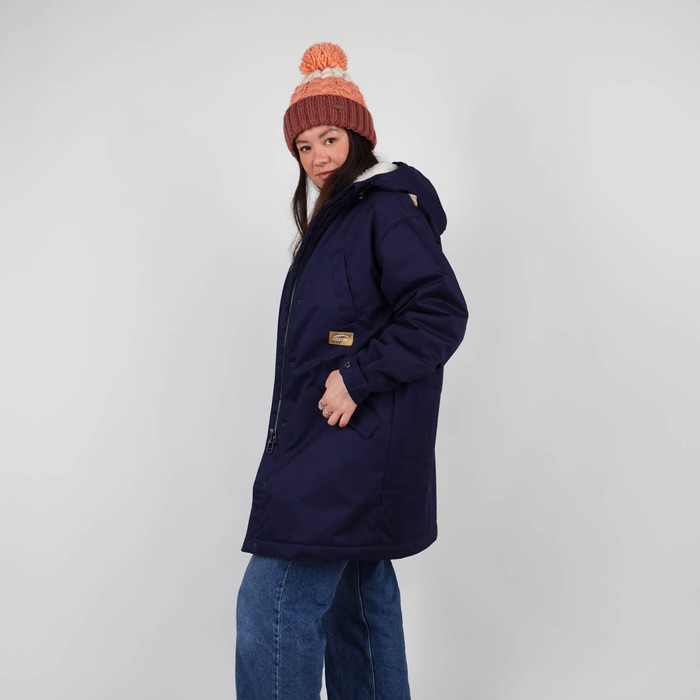 Oxbow Hooded 5K/5K straight cut cotton parka. Q2JELLAN