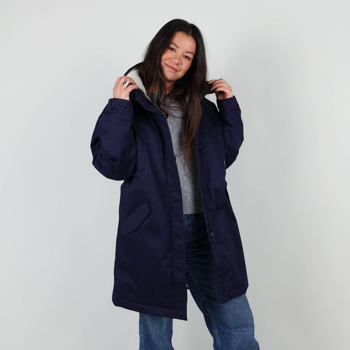 Oxbow Hooded 5K/5K straight cut cotton parka. Q2JELLAN