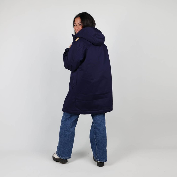 Oxbow Hooded 5K/5K straight cut cotton parka. Q2JELLAN