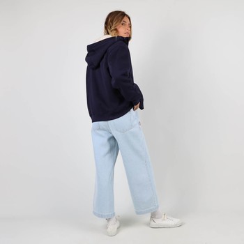 Oxbow Zippered hooded sherpa lining cotton sweatshirt. Q2SWIPS