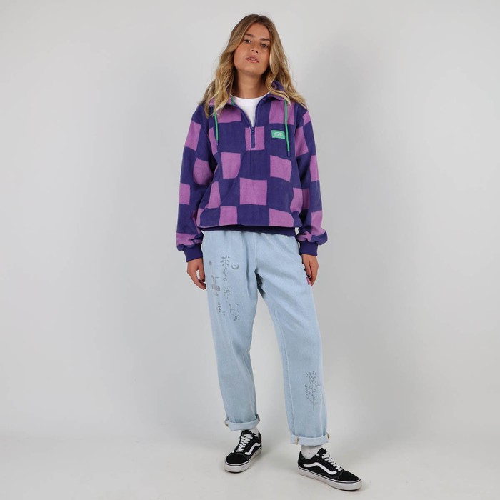 Oxbow Half-zip high-neck polyester fleece. Q2SARA