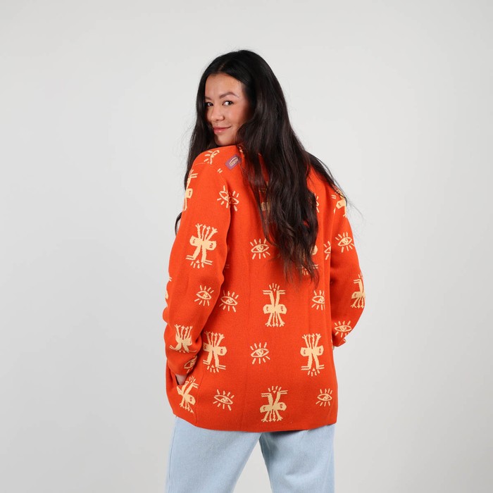 Oxbow Long sleeves straight-cut cotton cardigan. Q2PILAR