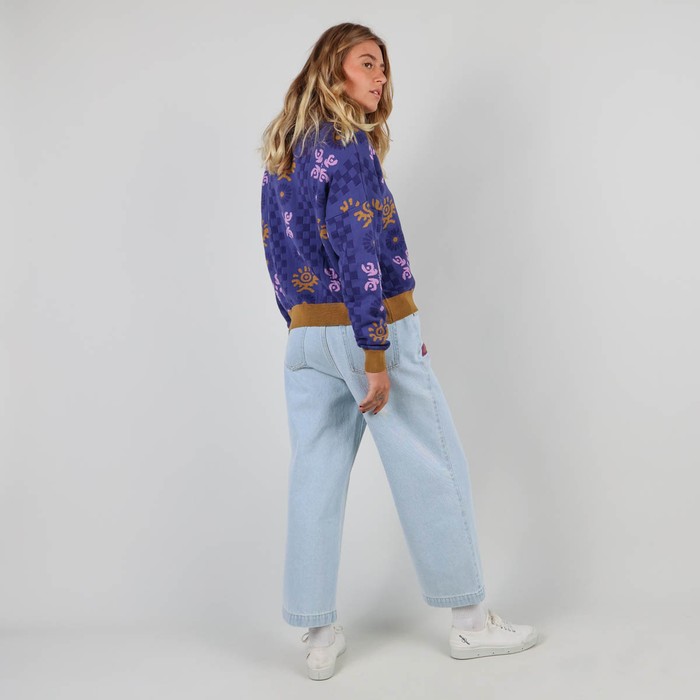 Oxbow Zippered hig neck coton sweater. Q2PERIKLES