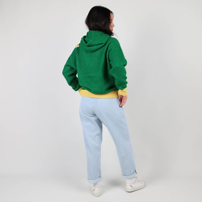 Oxbow Hooded acrylic sweater. Q2 PIETA