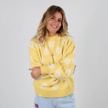 Oxbow Crew neck oversize cut acrylic sweater. Q2PANDORA
