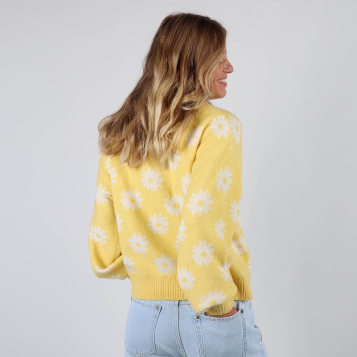 Oxbow Crew neck oversize cut acrylic sweater. Q2PANDORA