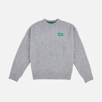 Oxbow Crew neck oversize cut acrylic sweater. Q2PAKOTAI