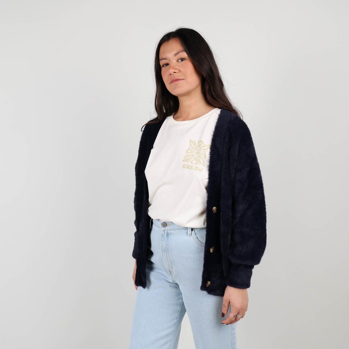 Oxbow Long sleeves polyamide cardigan. Q2DEMETER